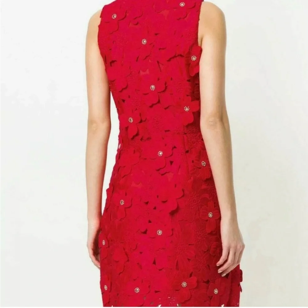 BRAND NEW Michael Kors MINI DRESS WITH FLORAL EMBROIDERY NWT - Picture 5 of 8